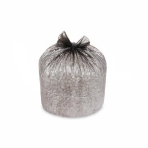 Vrecia na odpad, mikrotén, čierne, 18L, 8 mikrónov