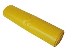 Vrecia na odpad, LDPE, žlté, 60L, 40 mikrónov